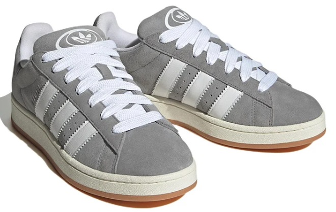 adidas Campus Suede Sneakers 'Grey / White / Gum'